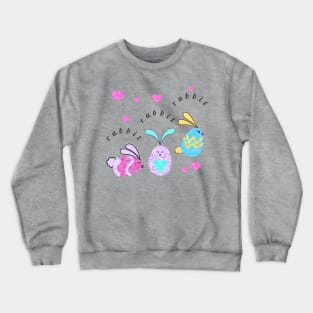 Rabbit Rabbit Rabbit Spring Crewneck Sweatshirt